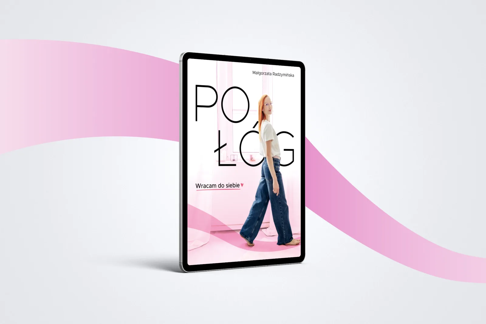 Ebook Połóg: wracam do siebie pokazany na tablecie
